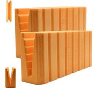 Plywood Cutting Support Tool, Hands-Free Adjustable Woodworking Helper Clamp Stand,Portable Stable Panel Holder, Rip Cut Auxiliary Tool for Circular Saws & Table Saws (2Pcs)