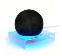 PLZRMBME Support mural avec guide de lumière pour Dot 5e génération 2022, pour haut-parleur intelligent Dot 4e et 5e générations Apple HomePod Mini givré mat amovible pour chambre à coucher, salon,