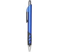 TIPTOP OFFICE Stylo-bille rétractable Touch Stylus Bleu (50 pièces) pour smartphones et tablettes, compatible avec tous les écrans tactiles, facilite la rédaction et la navigation, léger et maniable