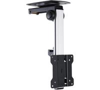 Pm-Slope-23 - Support De Plafond Pour Le Tv - Inc Ble Jusqu'À 105° - Pour Les Pentes Du Toit - Hauteur Ajustable, Charge . 20Kg, Vesa . 100X100, Universel