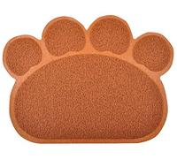 PM Tapis pour bac à litière en forme de patte Tapis, 59,7 x 44,5 cm 7 couleurs disponibles