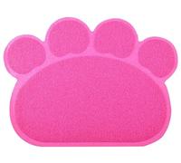 PM Tapis pour bac à litière en forme de patte Tapis, 59,7 x 44,5 cm 7 couleurs disponibles