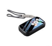 PM2.5 Moniteur de qualité de l'air avec capteur de température et d'humidité, détecteur de poussière fine PM1.0/PM10, jauge portable avec USB-C, mesure en temps réel pour l'intérieur (noir)