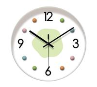 Pm2N4o6qRs Horloge Murale Horloge Murale Blanche de Luxe, Style crème, à Mouvement Silencieux et Piles(14 inches)