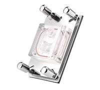 PM3D Bloc d'eau pour processeur, Base en cuivre avec Micro- Canal, Bloc de Refroidissement par Eau d'ordinateur pour AM2 / AM2 + / AM3 / AM3 + / AM4 / FM2 +CPU