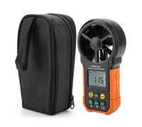PM6252A Anémomètre numérique portable avec écran LCD rétroéclairé, appareil de mesure de la vitesse du vent et outil professionnel de vitesse du vent