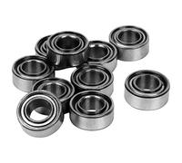 Pmandgk 10Pcs Roulement À Billes Métrique Blindé En Métal Scellé Miniature Modèle: Mr105 Zz 5X10X4Mm