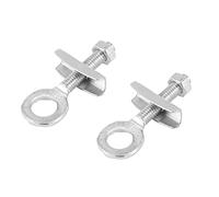Pmandgk 2 Pcs Ton Argent Metal Diamantin Robuste Beignet tendeur de Chaine