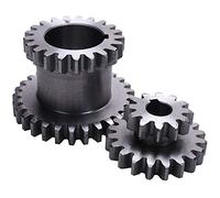 Pmandgk 2Pcs / Set Cj0618 Dents T29Xt21 T20Xt12 Dears Métal Tour Engrenage Dupliquer Engrenage Double Engrenage