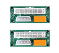 Pmandgk Adaptateur d'alimentation multiple Add2Psu ATX 24 broches vers 4 broches pour BTC