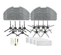 Pmandgk Brosse latérale Hepa Filtre Mop Chiffons pour Robot Aspirateur-Mop 2 Lite / / MJSTL/ MJST1S Robot Aspirateur Pièces