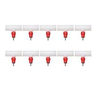 Pmandgk Chicken Nipples Tea Fittings - Kit d'arrosoir à volaille entièrement automatique - Lot de 10