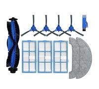 Pmandgk Lot de 10 brosses latérales de rechange pour aspirateur robot 850T