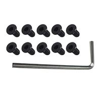 Pmandgk Lot de 10 vis de guidon de roue de scooter avec poignée hexagonale pour M365 Es2