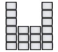 Pmandgk Lot de 18 filtres de rechange pour aspirateur E5 E6 I7 I7 I3 E&I Series