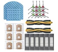 Pmandgk Lot de 32 chiffons de nettoyage HEPA pour aspirateur robot OZMO T8 T8