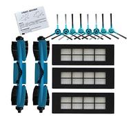 Pmandgk Pièces d'aspirateur pour brosse Hepa série 3090, brosse latérale, réservoir d', chiffon de nettoyage