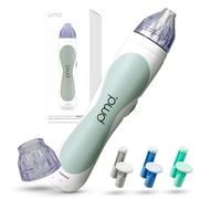 PMD Personal Microderm Classic - Appareil de microdermabrasion avec kit visage et corps - Cristaux exfoliants et aspiration sous vide pour une peau fraîche - Gris