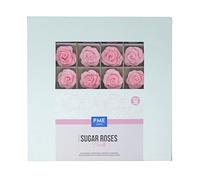 PME 4mm Roses en Sucre pour la décoration de gâteaux, 36 pièces (Rose)