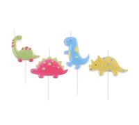 PME - Bougies Dinosaures, Lot de 4