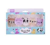 PME - Bougies Kawaii, Lot de 5