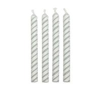 PME CA028 Lot de 24 Bougies, Plastique, Blanc, 0.4 x 0.5 x 4.8 cm CA028
