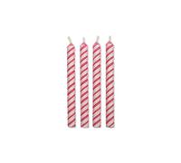 PME CA032 Lot de 24 Bougies, Plastique, Rose, 0.4 x 0.5 x 4.8 cm CA032