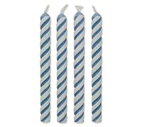 PME CA033 Lot de 24 Bougies, Plastique, Bleu, 0.5 x 0.5 x 5.9 cm CA033