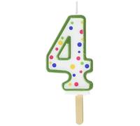PME CA044 Bougie, Plastique, Vert, 4 x 1 x 6.3 cm CA044