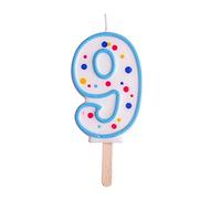 PME CA069 Bougie, Plastique, Bleu, 4 x 1 x 6.3 cm CA069