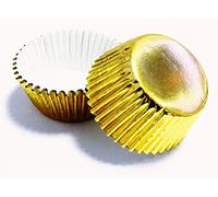 PME - Caissettes à Cupcakes Dorées, Miniatures, Lot de 45, Gold