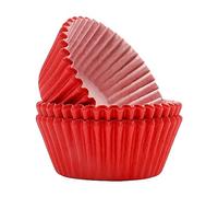 PME Caissettes à cupcakes, Rouges (60)