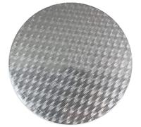 PME CCR814 Fond Rond à Gâteau, Plastique, Argent, 12.7 x 0,4 x 12.7 cm