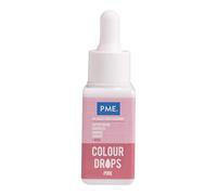 PME Colour Drops Roses | Colorant Alimentaire à Base d’Huile (20 ml)