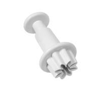 PME DA629 Emporte Pièce à Poussoir Marguerites, Plastique, Blanc, 1.3 x 1.3 x 4 cmDA629