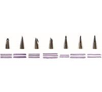 PME - Douilles en Acier Inoxydable Sans Soudure, Lot de 7