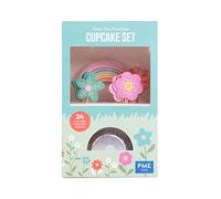 PME - Ensamble pour Cupcake - Over the Rainbow, Lot de 24