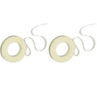 PME FT203 Ruban de Fleuriste, Plastique, Blanc, 8 x 1 x 8 cmFT203 (Lot de 2)