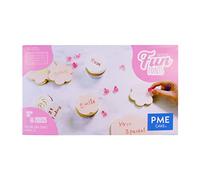 PME Fun Fonts - Cupcake and Cookie Stamping Set for Cake Design, 66 Pieces, Collection 3