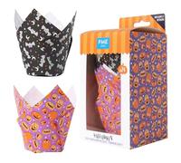 PME Halloween Caissettes à Muffins en forme de Tulipe - Fête des Citrouilles (24 pièces), Centre