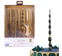PME Harry Potter Set Bougies d'anniversaire, 5 pièces, Baguettes Magiques Scintillantes