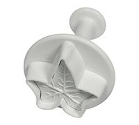 PME IL537 Emporte Pièce à Poussoir Feuille de Lierre, Plastique, Blanc, 3 x 3 x 4 cmIL537