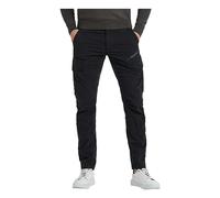 PME Legend Pantalon cargo NORDROP CARGO STRETCH TWILL pour homme, Noir , 32W / 34L