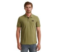 PME Legend Polo à manches courtes pour homme American Classic - Coupe droite, Ppss2508899-6379 Oil Green, 5XL