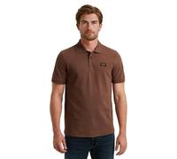 PME Legend Polo à manches courtes pour homme American Classic - Coupe droite, Ppss2508899-8203 Marron, L