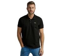 PME Legend Polo TRACKWAY pour homme - Coupe droite - Tailles S à 3XL - Noir, blanc, bleu, vert, Noir , M
