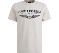 PME Legend T-shirt à col rond pour homme avec logo en élasthanne - Coupe droite, Birch 7011, L