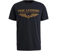 PME Legend T-shirt à col rond pour homme avec logo en élasthanne - Coupe droite, Salute 5281, L