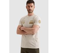 PME Legend T-Shirt 'T-shirt in jersey with multiple badges' blanc, Taille S