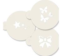 PME Lot de 3 pochoirs classiques 0,1 x 10 x 15,7 cm